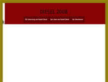 Tablet Screenshot of diesel-2008.de